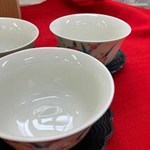 【茶道具 湯呑 和食器 5客セット】陶器 茶器 湯のみ【B10-1①】0426_画像5