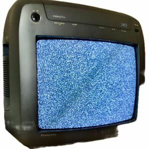 【ジャンク品】パナソニック ブラウン管 テレビデオ 2SHOT TH-14JV3◆ジャンク品