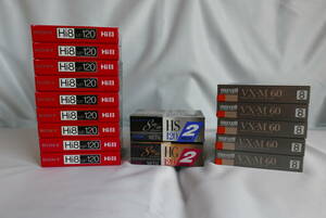 【長期保管品】8mm 8ミリ ビデオカセットテープ 18本セット【SONY TDK maxell】