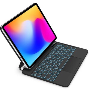 0602u2729　マジックキーボード GOOJODOQ iPad Pro 11 スマートキーボード トラックパッド付キーボード ケース 磁気吸着ケース 日本語配列