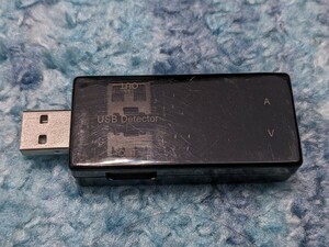 0604u1039　FC-工場 USB 電源 アンプ メーター テスター 充電 モニタ 電圧 電流 マルチ USB電圧電流チェッカー