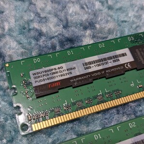 0604u1645 シー・エフ・デー販売 CFD販売 デスクトップPC用メモリ DDR3-1600 (PC3-12800) 8GB W3U1600PS-8G 2枚セットの画像2