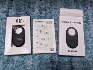 0604u1937　Galaxy Smart Tag2 1Pack ブラック 紛失防止タグ 本体 Samsung純正 国内正規品防 防水・防塵 EI-T5600BBEGJP