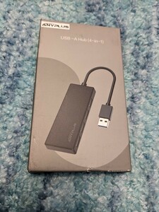 0604u0311　ANYPLUS USB3.0 4ポートUSB Hub USB A 分岐 5Gbps高速転送 バスパワー