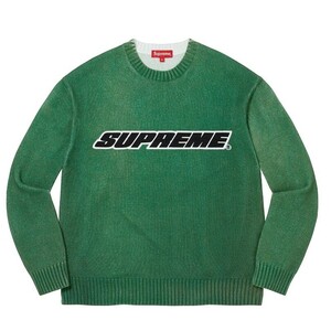 Supreme Printed Washed Sweater