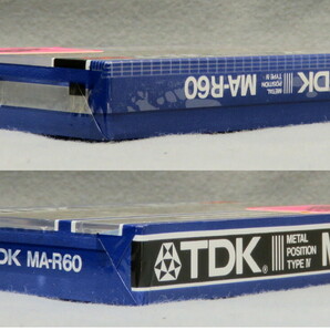 カセットテープ TDK MA-R C60 未開封品 メタルテープの画像4