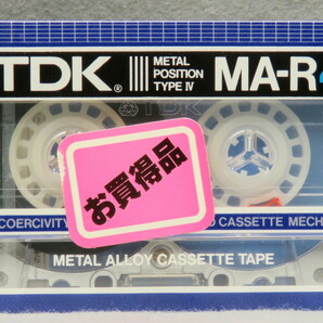 カセットテープ TDK MA-R C46 未開封品 メタルテープの画像2