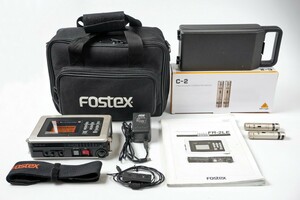 FOSTEX FR-2LE Field Recorder + BEHRINGER C-2 Matched Mic