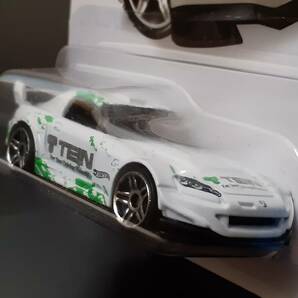 HOT WHeeLs HONDA S2000 TEN 白 ホンダ ミニカー レース 仕様 brembo sparco TOYO TIRES ドリフト HONDA × ホットウィールの画像5