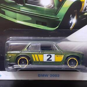 HOT WHeeLs BMW 2002 緑 LIMITED EDITION ビーエム ミニカー マルニ ローダウン エアロ CUSTOM カスタム オバフェン ホットウィールの画像2