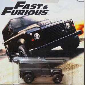 ホットウィール LAND ROVER DEFENDER 110 ワイルドスピード ランドローバー ディフェンダー ミニカー FAST＆FURIOUS × HOT WHeeLs の画像1