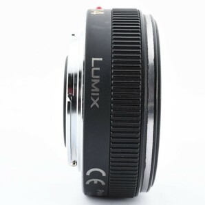 【Panasonic】LUMIX G 14mm/F2.5 ASPH. H-H014 単焦点 パンケーキ ブラック ルミックス の画像9