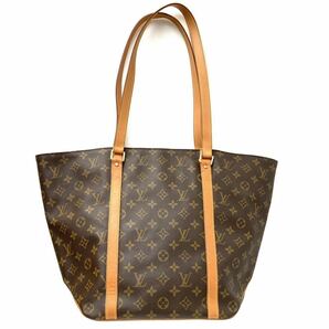 LOUIS VUITTON ルイヴィトン ショッピング トートバッグ モノグラム PVC レザー MB0050の画像1