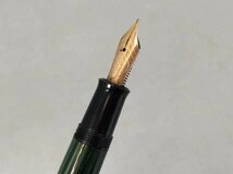 J0695Z7 PELIKAN ペリカン 万年筆 ペン先 14C 585 文房具 筆記道具 筆記用具 ブランド文具 ブラック_画像5