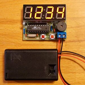 【新品】電子工作 電子 デジタル 時計 セット キット A3