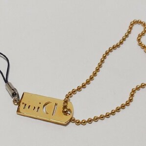 1円スタート ディオール 携帯ストラップ ゴールド Christian Dior ギフト対応不可の画像4