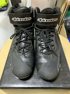 アルパインスターズ alpinestars シューズ FASTER-2 SHOES BLACK ブラック　28.0cm US10.5 ファスター2