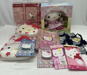 H Hello Kitty goods various 11 point together soft toy calculator bag stationery miscellaneous goods other Sanrio 