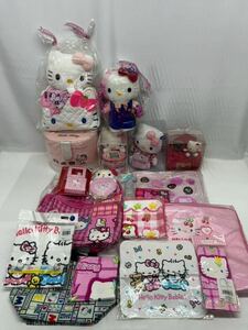 ⑥ Hello Kitty goods various 20 point together soft toy handkerchie pouch key holder toy miscellaneous goods other Sanrio 