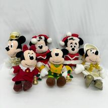 東京ディズニーランド　ぬいぐるみバッチ　６点まとめ売り　Tokyo Disneyland レトロ　_画像1