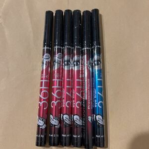 36H eyeliner black 5ps.@. blue 1 pcs 