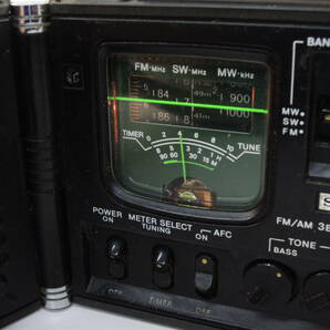  【受信OK】SONY ICF-7800 ソニー ポータブル 3バンドラジオ FM AM SW 短波 昭和レトロ ニュースキャスターθの画像7