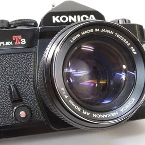 KONICA AUTOREFLEX T3 HEXANON 50mm/f1.4 コニカ オートレフレックス ヘキサノン 一眼レフカメラθの画像2