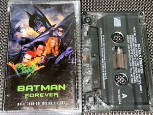 Batman Forever サウンドトラック　輸入カセットテープ