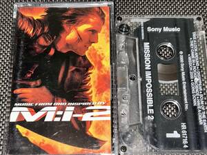 Mission Impossible 2 サウンドトラック　輸入カセットテープ
