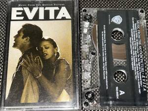 Evita soundtrack import cassette tape 