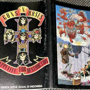 Guns n' Roses / Appetite For Destruction 輸入カセットテープの画像4
