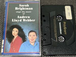 Sarah Brightman sings the music of Andrew Lloyd Webber импорт кассетная лента 