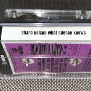 Shara Nelson / What Silence Knows 輸入カセットテープの画像3