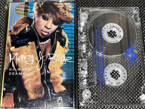 Mary J. Blige / No More Drama import cassette tape 