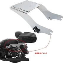 harley　ハーレー デタッチャブル ツーアップ ツアーパックラック 97-08年 黒　Bタイプ【cn-harley-013c】_画像4