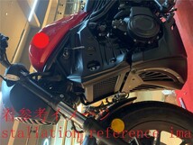 Rebel250/500 レブル250/500 2017-2019 2020- サイドカバー 赤【sd-rebc-3】_画像2