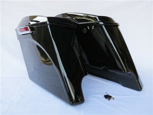 harley ハーレー ツーリング エクステンド サドルバック セット済 鍵あり 1993-2013 B 【harley-sbox-001a2】