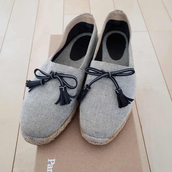 christian louboutin men's Espadrilles クリスチャン ルブタン メンズ エスパドリーユ ローファー EU39 23.5 ～24.0センチ