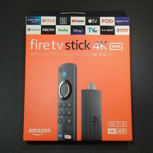 Amazon Fire TV Stick 4K Max 第1世代 ( 第3世代リモコン付属 )