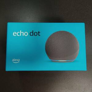Amazon Echo Dot no. 4 generation charcoal 