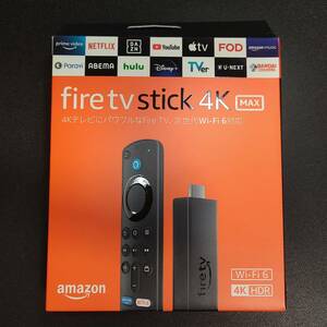 [箱破損あり] Amazon Fire TV Stick 4K Max 第1世代 ( 第3世代リモコン付属 )