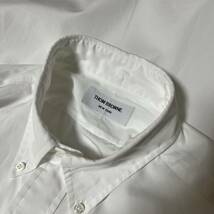 THOM BROWNE broad shirt トムブラウン ブロードシャツ ボタンダウン USA製 4 白 長袖 ホワイト _画像7