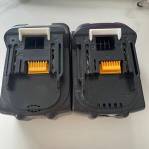 二個セット マキタ 互換バッテリー ジャンク品注意 6.0Ah 18V BL1830 BL1850 BL1860対応 PSE取得済みの画像7