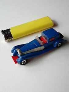 ミニカー３１　トミカ６　ブガッティ　クーペ　BUGATTI COUPE DE VILLE 日本製TOMICA　ヴィンテージカークラシックカーレーシングカー