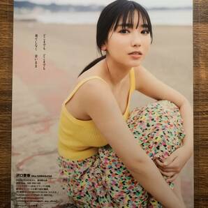 【厚手ラミネート加工】沢口愛華 水着 雑誌切り抜き ８ページ サイズB5 週刊プレイボーイ2021年NO.38 【グラビア】-E11の画像8