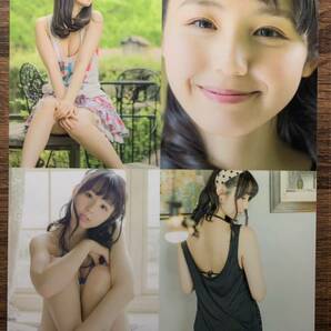 【厚手ラミネート加工】小池里奈 水着 A4変サイズ 雑誌切り抜き 4ページ Friday2013 06 21【グラビア】-l13の画像3