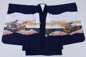 inagoya* celebration . recommendation *[ man feather woven + kimono + underskirt set ].. used The Seven-Five-Three Festival have on possible z0229ni