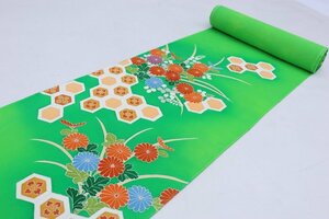 inagoya★大特価セール★未使用【附下】丹後ちりめん 正絹 着尺 反物 生地 新品 kimono fabrics y8606db