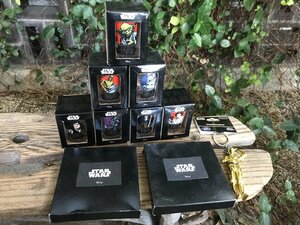 ★　スターウォーズ　STARWARS　新品　グッズ　まとめて　豆皿　ミニグラス　メモパッド　キーホルダー　映画　ＳＦファンタジー　レトロ