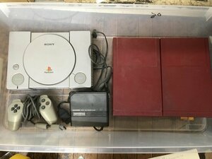 ★　【ジャンク品　動作不明】　まとめて　任天堂　ソニー　ディスクシステム　プレステ１　ＰＳ１　本体　ゲーム機　game　nintendo